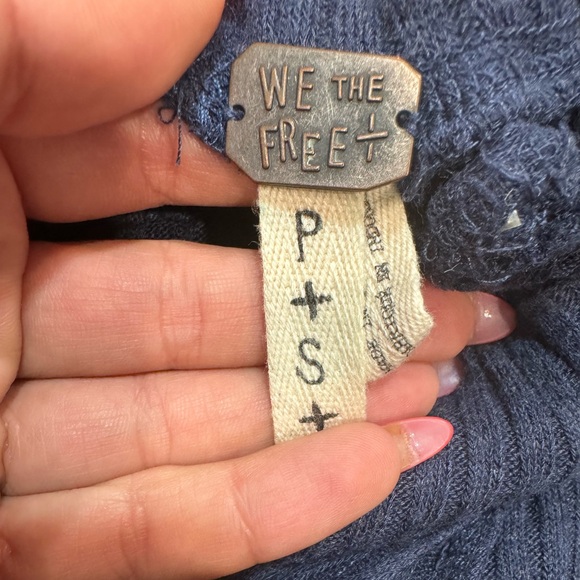 We the Free by Free People blue Ribbed Tank - Picture 5 of 6